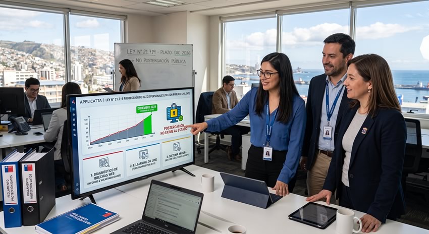 Ley 21.719 de protección de datos personales en Chile y soluciones de Applicatta